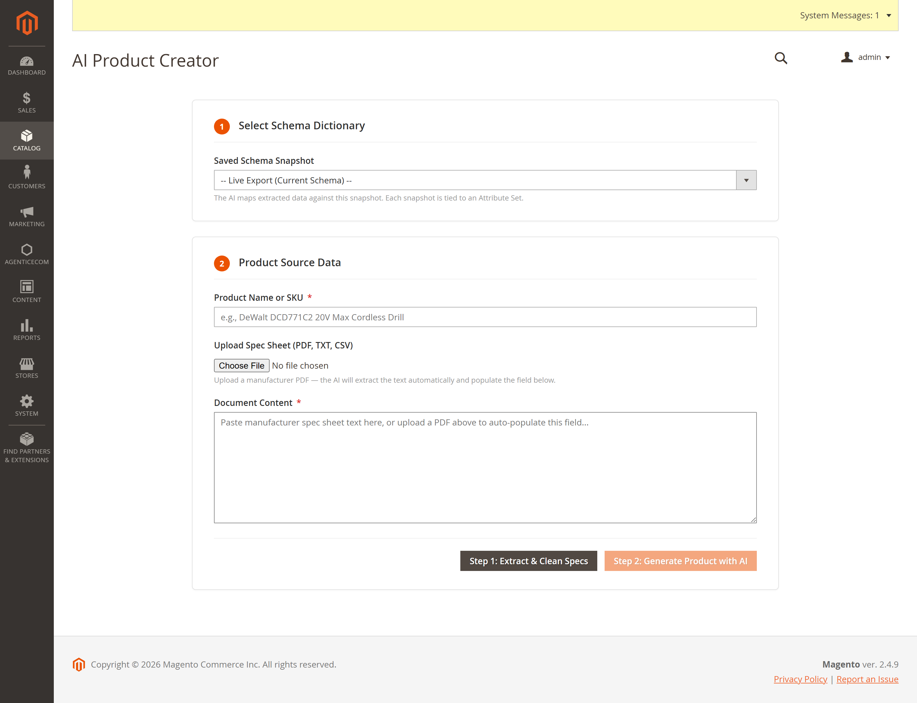 AI Product Creator